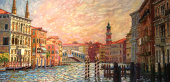 Grand Canal Sun; 24x48